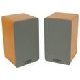 thumbnail image 3 of Pair Rockville RockShelf 58C Classic 5.25" Home Bookshelf Speakers w/37" Stands, 3 of 11