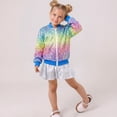 thumbnail image 2 of Girls Sequin Color Coat Sparkly Glitter Jacket Kids Teens Fashion Outerwear Clothes, 2 of 8