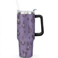 thumbnail image 2 of Happy Halloween 40 oz Coffee Tumbler with Handle Stainless Steel Travel Cups Decorative Cafe Tumblers for Home Office Supplies Camping Outdoor, 2 of 7