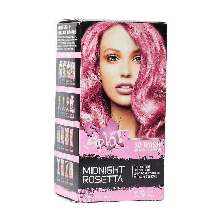 Splat 30 Wash Semi Permanent Purple Hair Color No Bleach