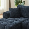 thumbnail image 5 of MAYEERTY Chenille L-Shape Oversized Sectional Sofa, Minimalist & Luxury Sleeper Couch for Apartment, 108*63*34"Blue, 5 of 10