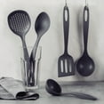 thumbnail image 3 of Tramontina Every Chef Nylon 5 Pc Utensils Set in Black, 3 of 3