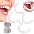 thumbnail image 1 of 2 Sets of Snap On Smile Teeth Veneers Whitening Cosmetic Dentures, 1 of 3