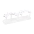 thumbnail image 1 of TISHITA Support de Pince à Cils 8 Trous Présentoir pour Commode Blanc, 1 of 8