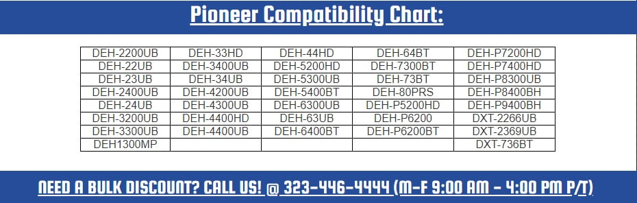 Pioneer Deh-X1910Ub Wiring Diagram Collection