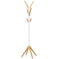 thumbnail image 1 of Costway Bamboo Coat Rack Stand Freestanding Hall Tree Hanger Organizer w/6 Hooks, 1 of 10