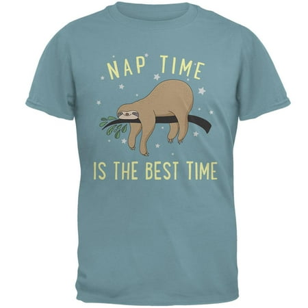 Sloth Nap Time Is The Best Mens T Shirt
