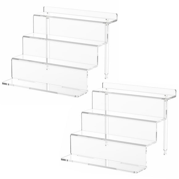 Estante de exhibición NIUBEE, acrílico transparente, 4 niveles, para amiibo