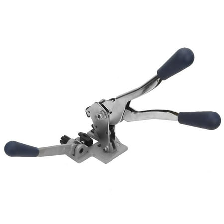 

Brrnoo Manual Belts Strapping Tool 3 in 1 Manual Steel Strap Tensioner Crimper Belts Strapping Banding Tool Packing Machine Tensioner Crimper Set