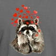 thumbnail image 3 of CafePress - Raccoon Blowing Kisses Cute Animal Love T Shirt - Mens Comfort Colors Shirt, 3 of 5
