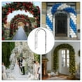 thumbnail image 6 of Kselythan Garden Arch Trellis,Metal Wedding Arch With Stakes,Garden Arch Arbor For Climbing Plants,Roses,Vines,Wedding Archway Decor For Lawn Patio Party Backyard, 6 of 6