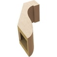 thumbnail image 6 of Ekena Millwork 5"W x 8"D x 12"H Del Monte Rough Cedar Woodgrain TimberThane Knee Brace, Primed, 6 of 6