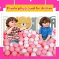 thumbnail image 3 of Ball Pit Balls for Baby and Toddler Phthalate Free BPA Free Crush Proof Plastic - Multicolored Pit Balls in Reusable Play Toys for Kids with Storage Bag, 3 of 15