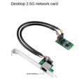 thumbnail image 4 of 2.5g Base-t Gigabit Network Adapter I225 Chip 2500mbps M.2 B/m Key To Pcie 2.5gb Ethernet Card Rj45, 4 of 5