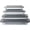 Gray, variant on COOK WITH COLOR Glass Baking Dish Set with Lids, Rose, Set of 4