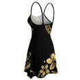 thumbnail image 4 of Women's Halter Dress Polynesian Vintage Beach Dress Puffy Train 2024 New Tribal Design Dress, 4 of 5