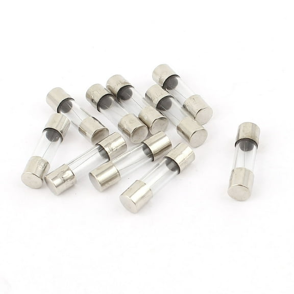 Unique Bargains 10Pcs 250V 1.6A Quick Blow Glass Fuses Fast Acting Tubes 5mm x 20mm