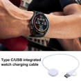 thumbnail image 2 of USB & Type C Charging Cable for Watch 3/4/5/6 Watch 5 Pro Watch Docking Station Magnetic Charge Cord Power Wire, 2 of 4