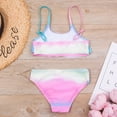 thumbnail image 4 of Girls Two Piece Bikini Swimsuits Hawaiian Bathing Suit for Kids Summer Beach Swimwear Set 5-14Year, 4 of 7
