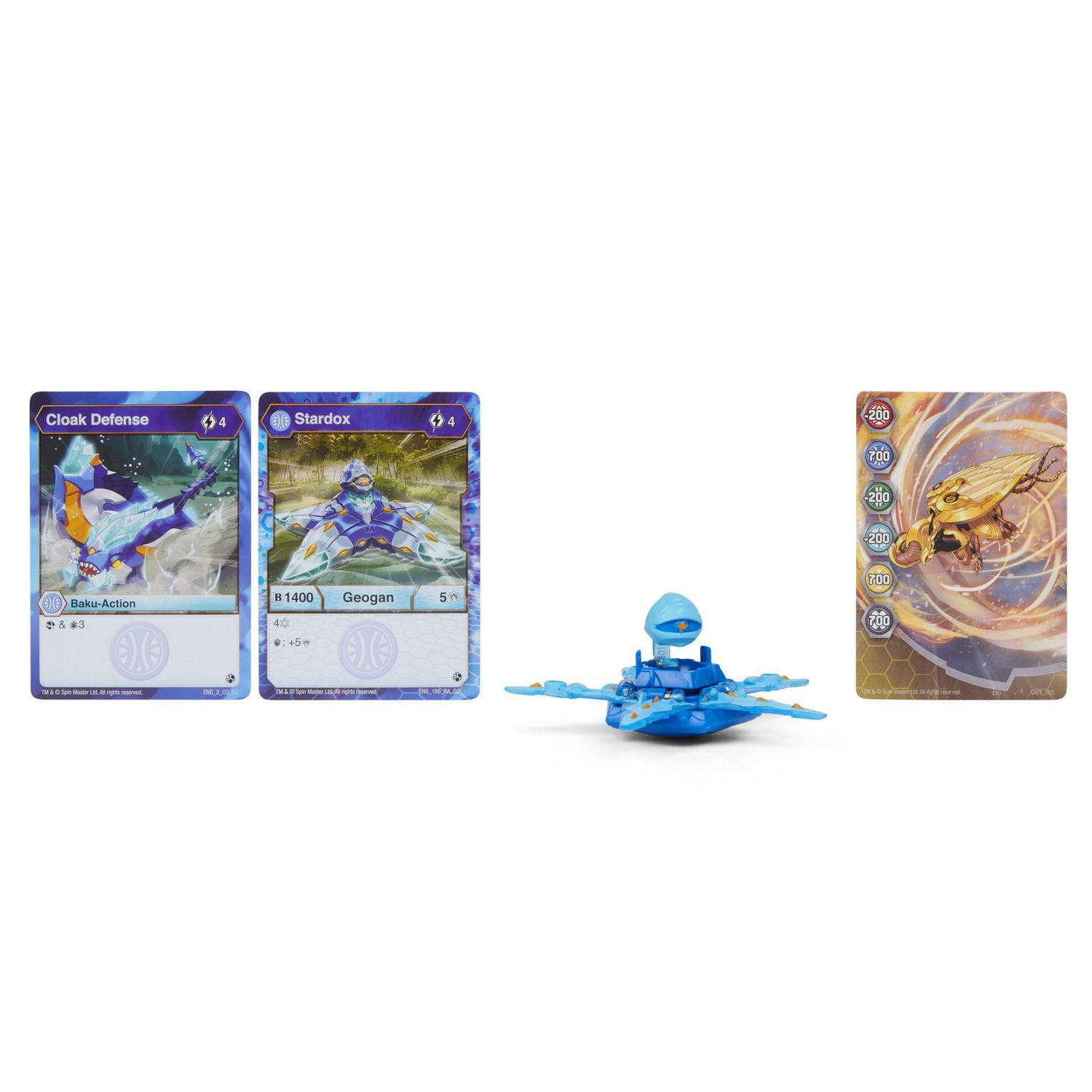 Bakugan Geogan, Stardox, Geogan Rising Collectible Action Figure and Trading Cards