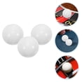 thumbnail image 1 of OUNONA Perles de Roue de Roulette pour Bricolage Résine Blanche Accessoire de Jeu au Design Moderne 3 Pcs, 1 of 5