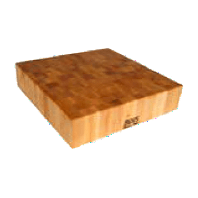 John Boos Block BB01 Classic Reversible Maple Wood End Grain Chopping Block, 24 Inches x 24 Inches x 6 Inches