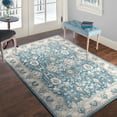 thumbnail image 2 of Lavish Home Vintage Floral Rug - Blue - 8' x 10', 2 of 9