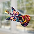 thumbnail image 4 of sruoe Butterflys Sun Catcher, Stained Glass Window Hanging, Suncatcher Cardinal Acrylic, Garden Ornaments, Pendant Sun Catcher for Home Yard Wall Art Window Decor, 4 of 6