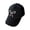 Black, variant on Soft Cotton Baseball Cap For Teen Girl With Bowknot Design Comfortable Breathable Hat Adjustable Sun Protections Hat