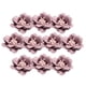 thumbnail image 2 of 10 cabezas de flores de camelia de simulación DIY para decoración de accesorios para el cabello de 4,5 cm Luz púrpura, 2 of 9