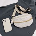 thumbnail image 3 of Bolso de hombro casual para mujer Bolso de cuero de PU Color sólido Bolso de moda para damas y niñas, 3 of 8