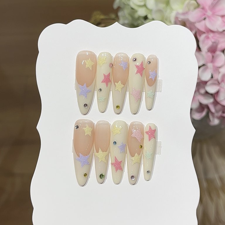 [Sweet Dream Star Candy] Millennium Y2K Cream Vitality Yellow Pink ...