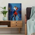 thumbnail image 5 of Romantic Couple Dancing in Rain Oil Canvas Print, Wall Decor for Living Room Bedroom Dining Room Hotel Office Bar, 5 of 8