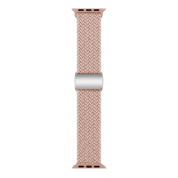 Correa de hebilla magnética trenzada para reloj Apple de 789ª generación, pulsera ajustable para Apple Watch