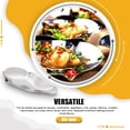 thumbnail image 1 of Sauce Dish Portable Stainless Steel Appetizer Tray Roast Spice Seasoning Plates Condiment Washable Dipping Household Kitchen, 1 of 8
