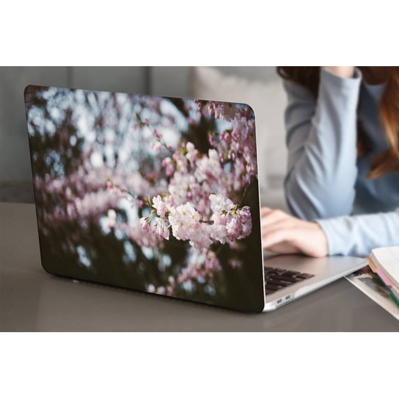 KSK KAISHEK Protective Case Hard Cover Compatible with Old Version MacBook Air 13 inchs with Not Retina Display No USB-C Model: A1466 A1369( Flower 0560)