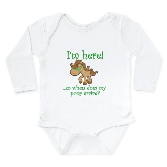 CafePress - Long Sleeve Infant Bodysuit - Long Sleeve Cotton Baby Bodysuit