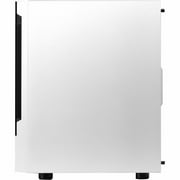 TALOS E3, ATX PC Case, White Gaming Case with 3 Built-in 120mm ARGB Fans, Tempered Glass Panels by Gamdias