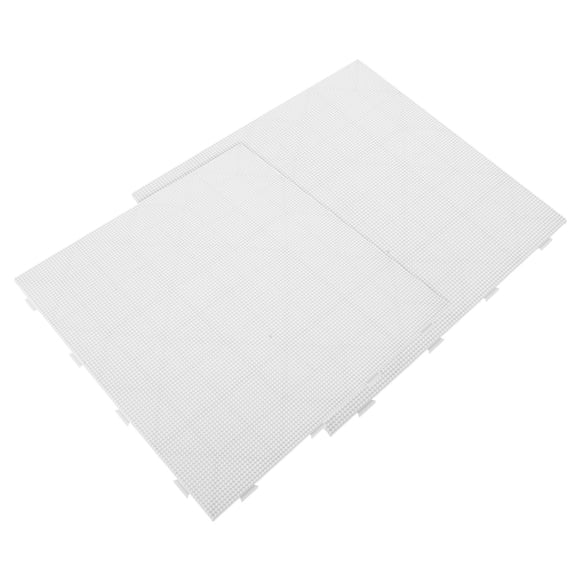 BESTYASH 2-Pack White Plastic Craft Boards for Melting Beads with Multi-Use Design and Construction