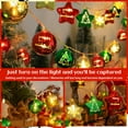 thumbnail image 3 of LINLIN Christmas Lights Christmas Decorations Christmas Balls Fairy Lights LED String Lights Outdoor Indoor 8 Modes Remote Control und Timer Waterproof Battery Powered Lights, 3 of 9