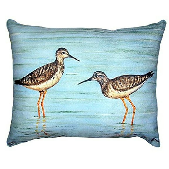 Betsy Drake Yellow Legs No Cord Pillow 16x20