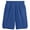 True Royal, variant on Gravity Threads Athletic Mesh Shorts with Pockets - Graphite - Large
