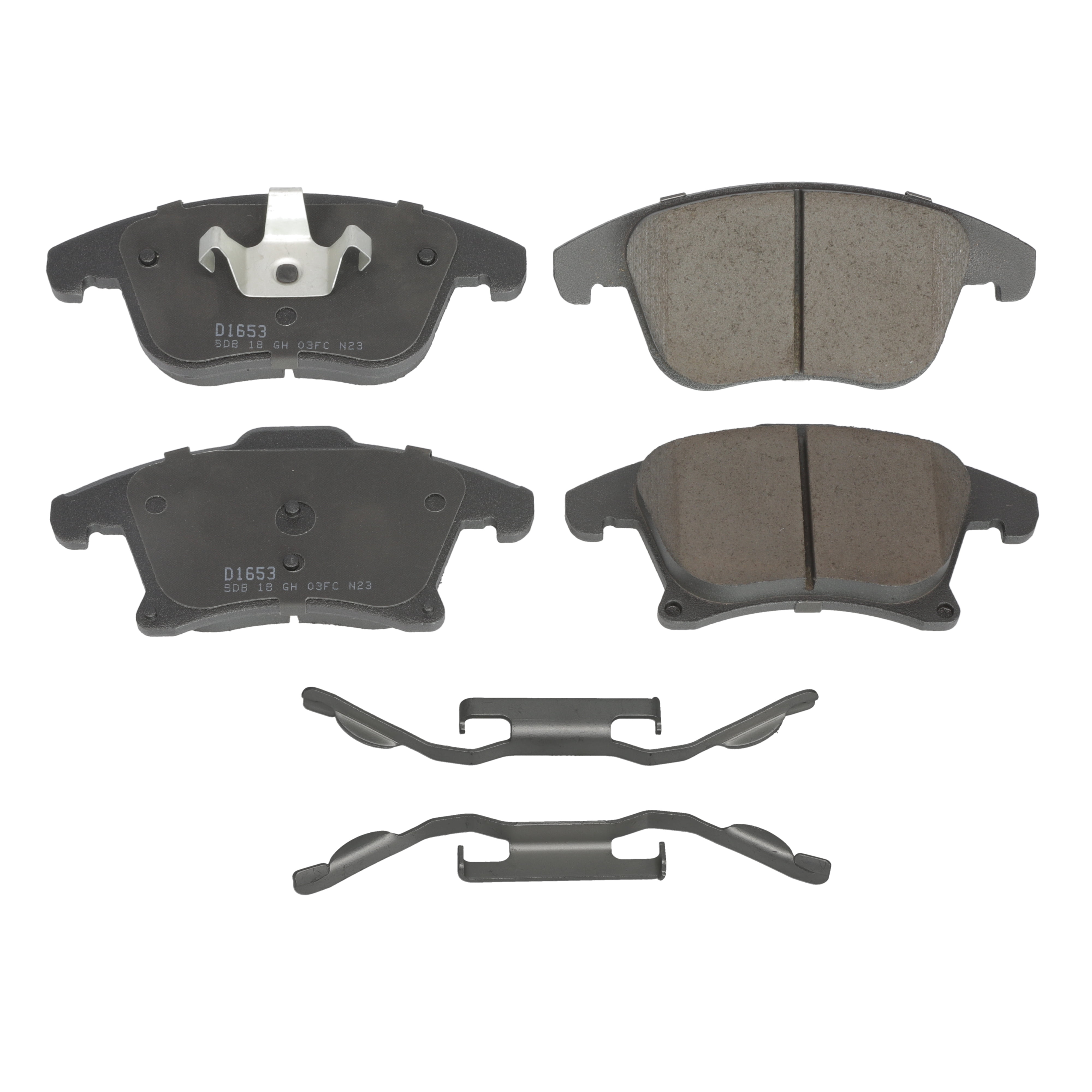 Winstop Brake Pad Set, Front WS.1653.0.C, Ford Fusion 2020-2013