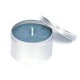 thumbnail image 2 of Beeswax Jar Candle 100% Pure USA Bees Wax in Tin Container Blue Cedar Sage Aromatherapy Scented, 2 of 6