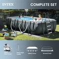 thumbnail image 5 of INTEX 18ft x 9ft x 52in Ultra XTR Above Ground Pool and Solar Pool Cover, 5 of 9