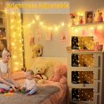thumbnail image 4 of LED String Lights, 105ft 200 LED Christmas lights, 8 Modes Warm String Lights, Fairy Lights , Dimmable Xmas Tree Lights, 4 of 5