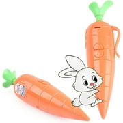 Yippzo Carrot Recorder Toy Ballpoint Pen Writing Tool with Playback Feature Zoo To-pia Pen for Learning