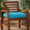 thumbnail image 3 of Sunbrella 20 x 20 in. Canvas Aruba Outdoor Tufted Dining Seat Cushion by Greendale Home Fashions, 3 of 9