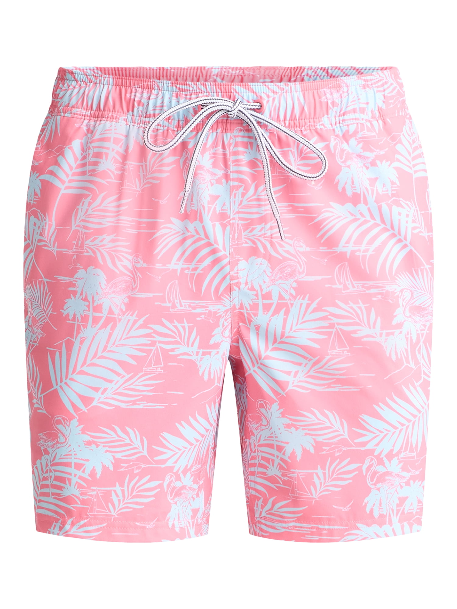 George Men's & Big Men's Performance Lined Swim Trunks, 7" Inseam, Sizes S-3XL