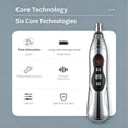 thumbnail image 3 of Electronic Acupuncture Pen Massager 9 Modes Pain Relief Muscle Tension Therapy Device Low Frequency Pulse Massager Needleless Acupressure Stimulator for Neck Shoulder Back Body Home Office Travel, 3 of 5